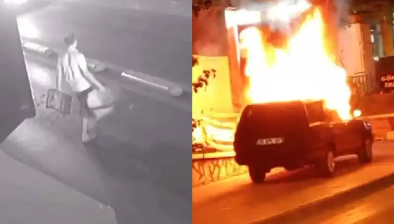 Boşanma Sürecinde Korkunç Olay: Eşinin Araçlarını Yaktı