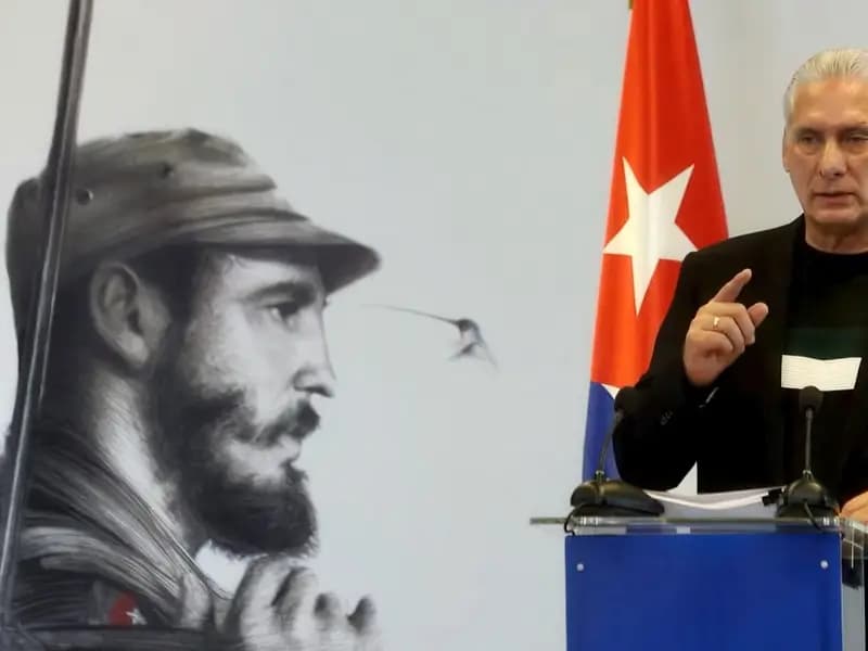 Küba Lideri Diaz-Canel'den ABD'ye Sert Uyarı: "Kırılmaz Direniş"