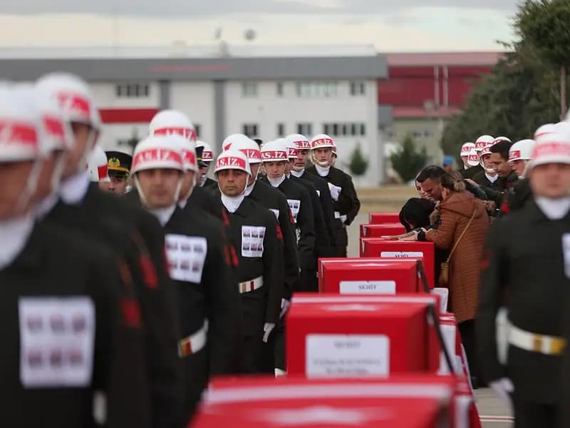 Isparta'da Helikopter Kazası Şehitleri İçin Tören Gerçekleştirildi