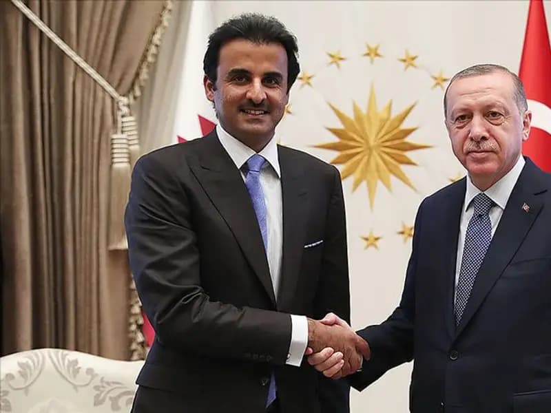 Erdoğan ve Katar Emiri Al Sani'den önemli telefon görüşmesi
