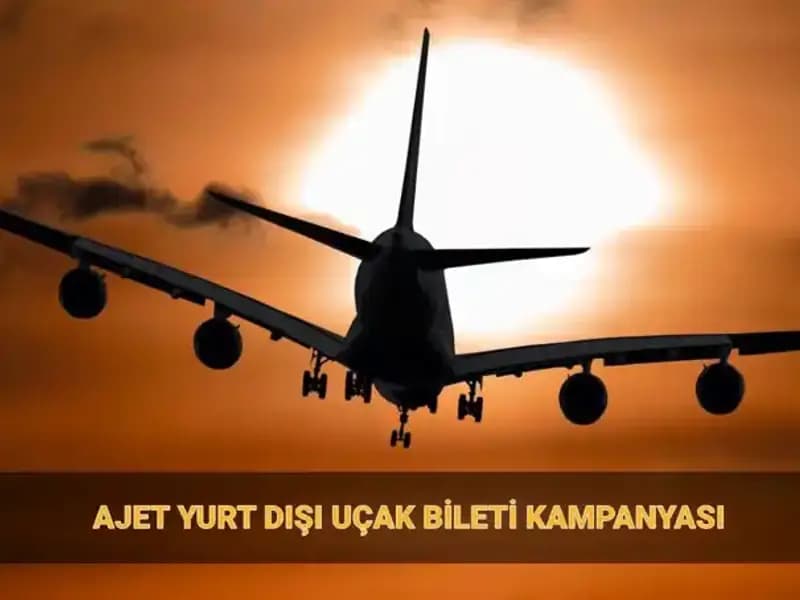 AJet İle Yurt Dışında Uçmanın Keyfini 19 Euro’ya Çıkarın!