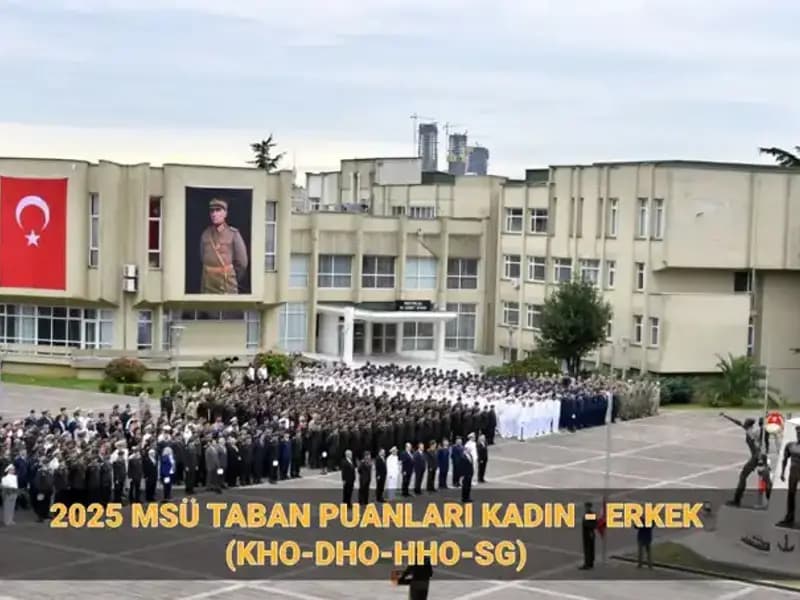 2025 MSÜ Taban Puanları Açıklandı: Hangi Okula Girmek İçin Kaç Puan Gerekli?