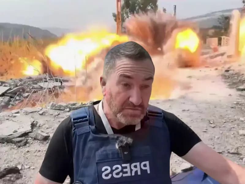 İsrail'in Lübnan Saldırıları: Rus Muhabir Ölümden Döndü