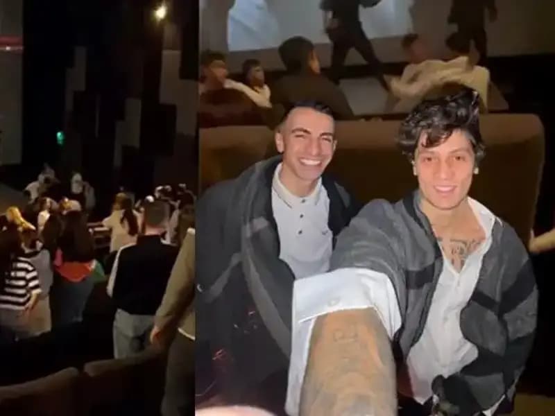 Rapçi Çakal'ın Hayranları Arasında Çıkan Kargaşada Yumruklar ve Tekmeler Havada Uçuştu