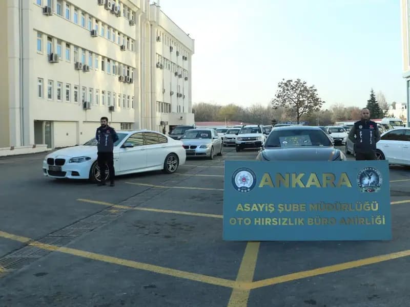 Ankara'da Change Araç Operasyonu: 15 Gözaltı