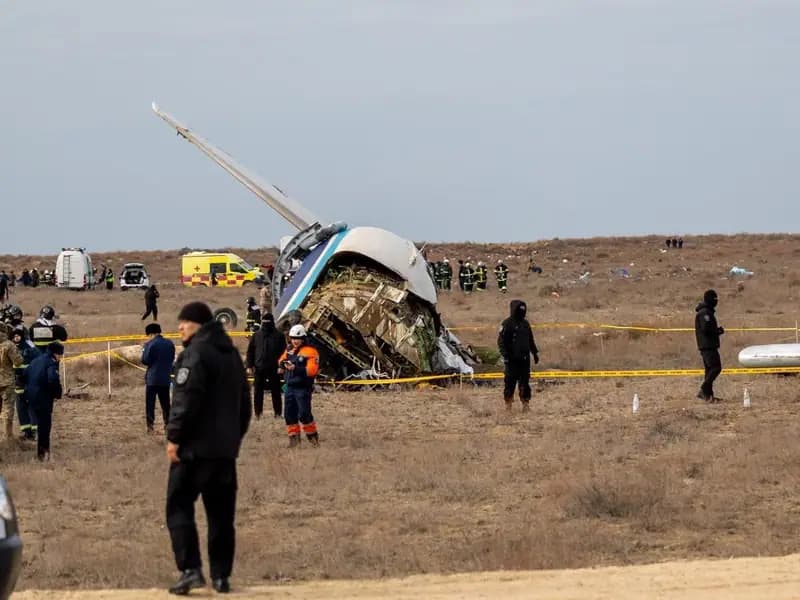 Araştırma Heyeti Bakü'ye Uçak Kazasını İncelemek İçin Yola Çıktı