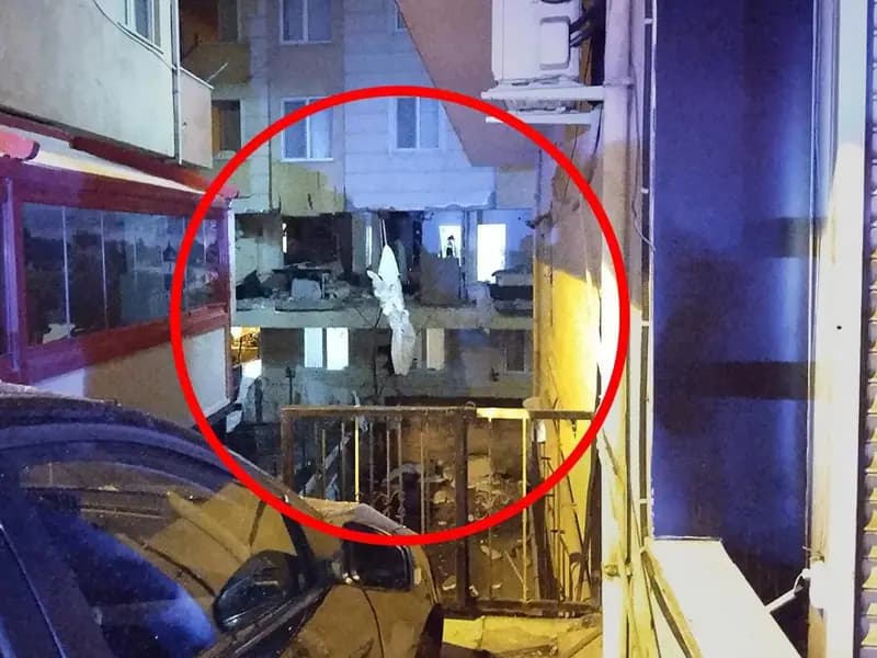 Ümraniye'de Bir Binada Patlama Olayı