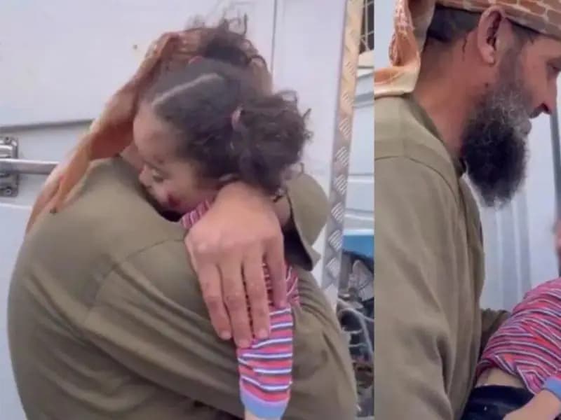 Torununu öperken şehit düştü