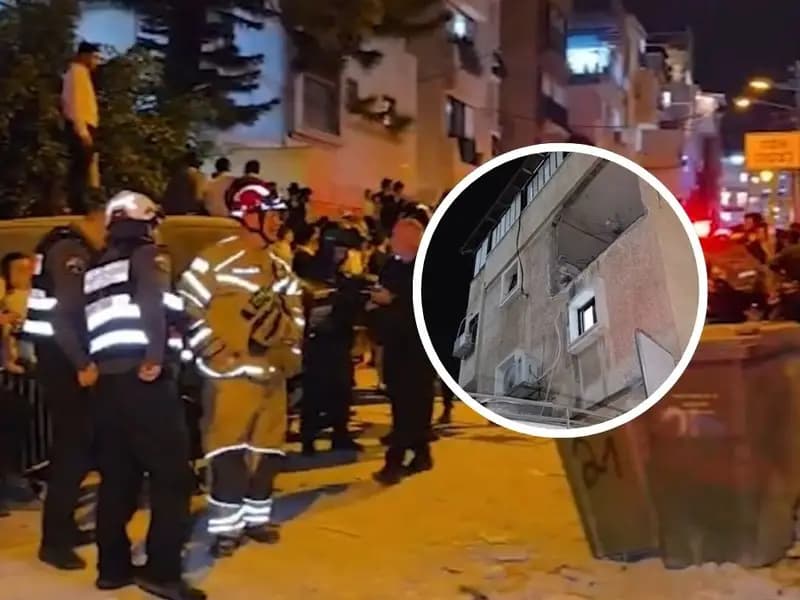 İran Füzesinin Parçaları Tel Aviv'e Düştü, 7 Yaralı Var