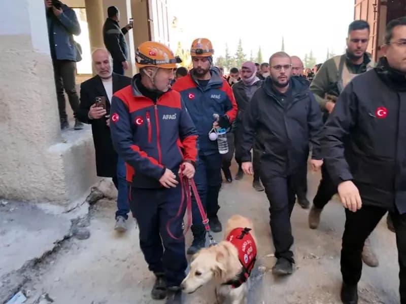 AFAD, Suriye'deki Sednaya Hapishanesi'nde Çalışmalarına Devam Ediyor
