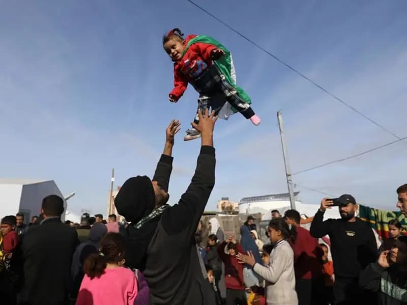 Gazze'de bombardımansız ilk sabah