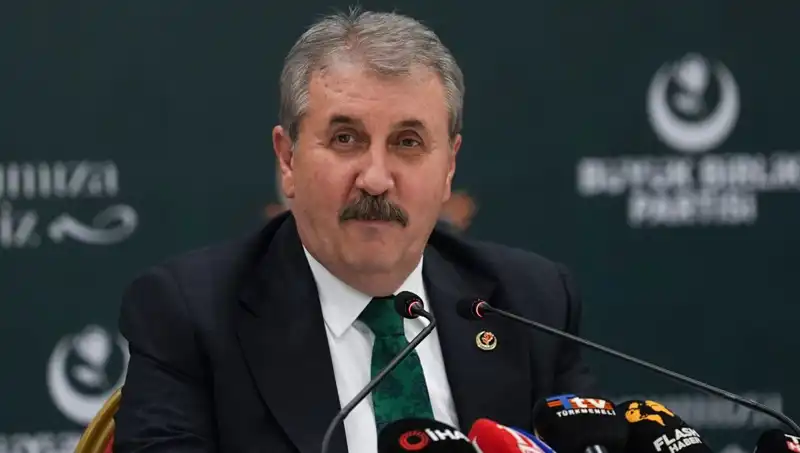 BBP Genel Başkanı Destici'den Terörsüz Türkiye Vurgusu: Güven Duymuyoruz