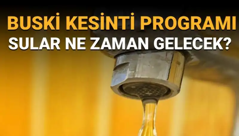 : Bursa Nilüfer'de Su Kesintileri Nedeniyle Sular Ne Zaman Gelecek?