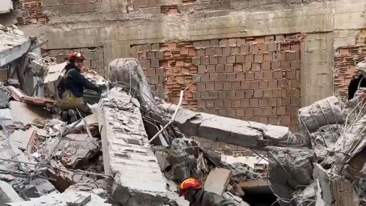 Güngören'de Yıkım Sırasında Göçük Altında Kaldılar