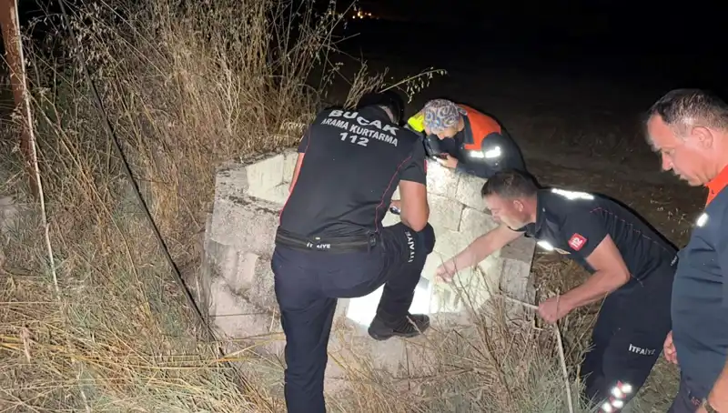 Burdur'da Kuya Düşen Kediyi İtfaiye Cesaretle Kurtardı!