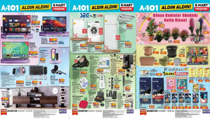 A101 6 Mart Aktüel Kataloğu: En Çok Beklenen Ürünler Burada!