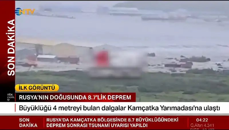 Kamçatka Kıyılarında İlk Tsunami Dalgaları: Son Gelişmeler ve Etkileri