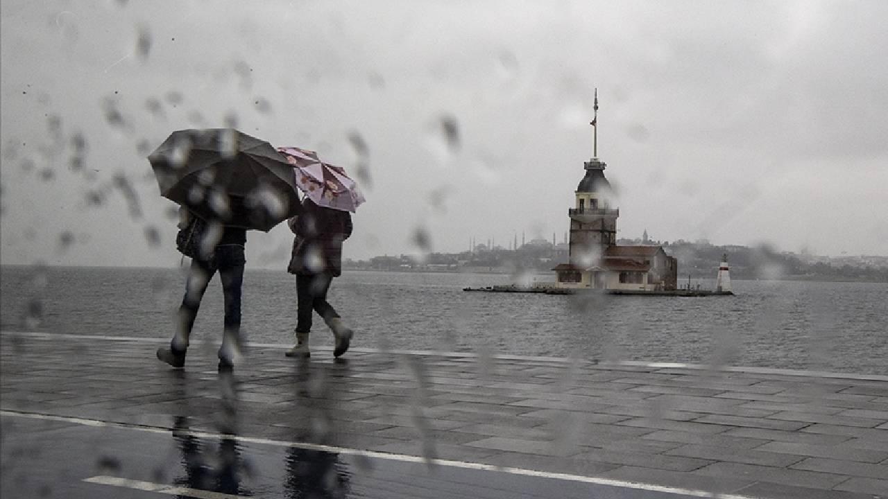 13 İl İçin Sarı Uyarı: Kuvvetli Yağış Bekleniyor