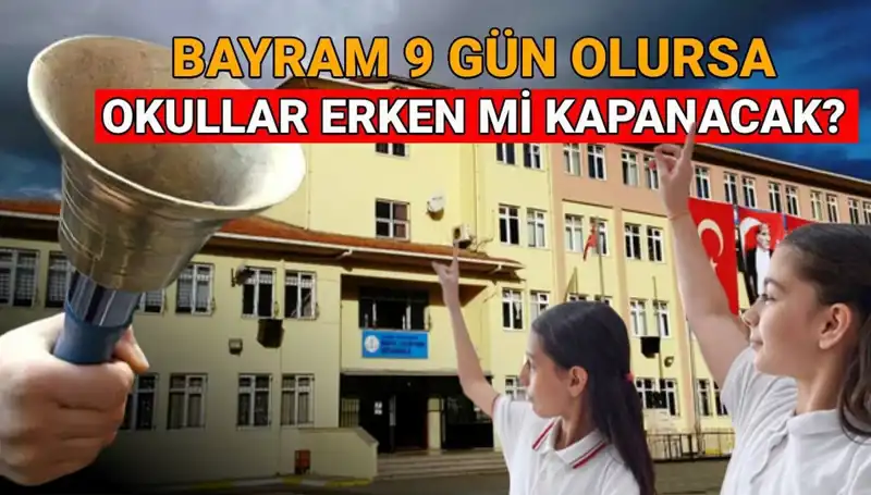 2025 Okul Kapanış Tarihleri: Bayram Tatili Etkisi ve Yaz Tatili Takvimi