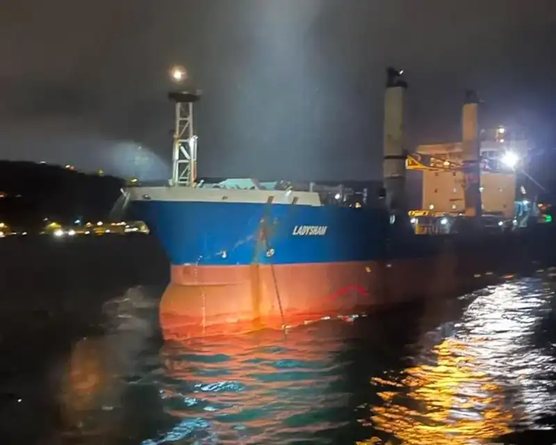 İstanbul Boğazı'nda Kuru Yük Gemisi Arızalandı: Tüm Gözler Olayda!
