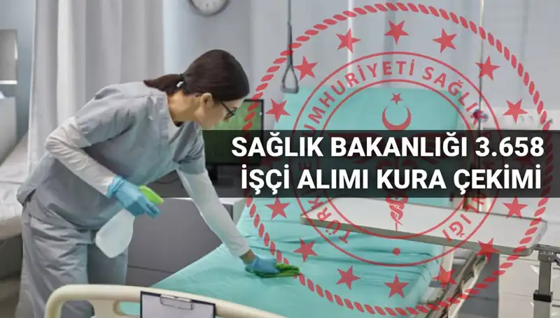 2025 Sağlık Bakanlığı İşçi Alımında Kura Takvimi ve Nihai Liste Açıklandı
