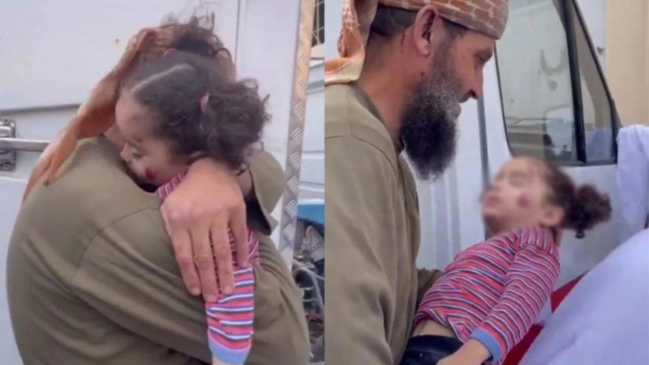 Torununu öperken şehit düştü