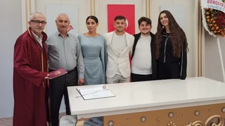 Hataysporlu Selimcan, Gol Attıktan Sonra Hemen Nikah Masasına Oturdu