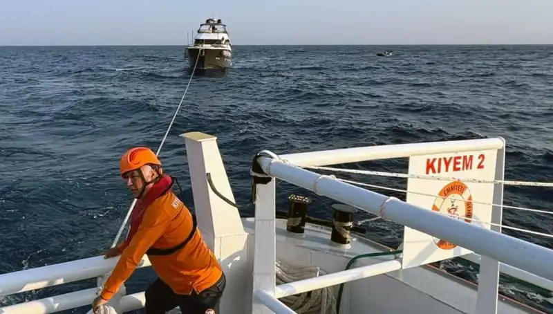 Marmaris Açıklarında Sürüklenen Tekne Kurtarıldı: Başarıyla Gerçekleştirilen Operasyon