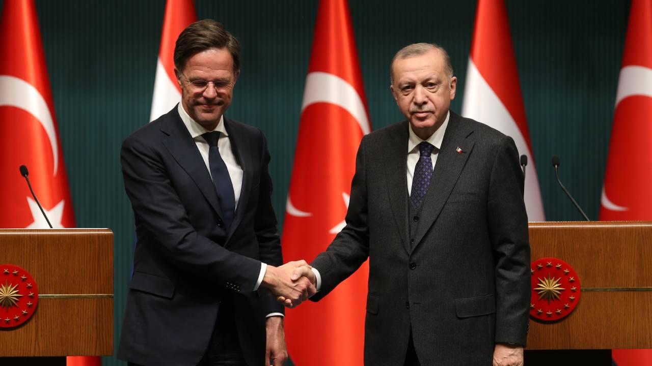 Cumhurbaşkanı Erdoğan, NATO Genel Sekreteri Rutte ile Görüştü