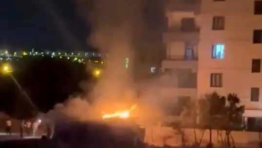 Elazığ'da Kümes Yangını: Yüzlerce Tavuk Alevlere Teslim Oldu
