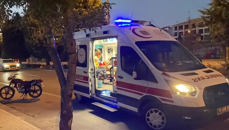 Otomobil Kazasında Motosiklet Sürücüsü 70 Metre Sürüklendi, Sürücü Kaçtı